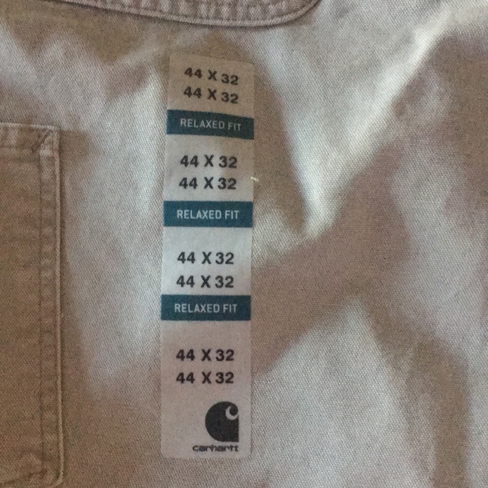 Relaxed Fit washed Duck Work Dungarees